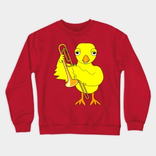 Trombone Chick Crewneck Sweatshirt